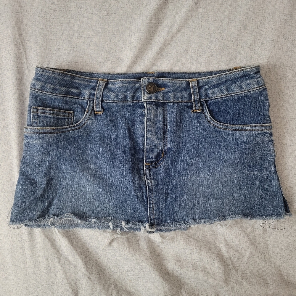Playboy denim skirt size 1